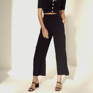 Aritzia Wilfred FAUN pant - High-waisted wide-leg